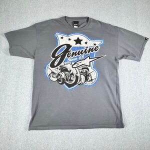 Vintage Alpinestars T SHIRT Mens XL Gray Racing Moto Retro Tee